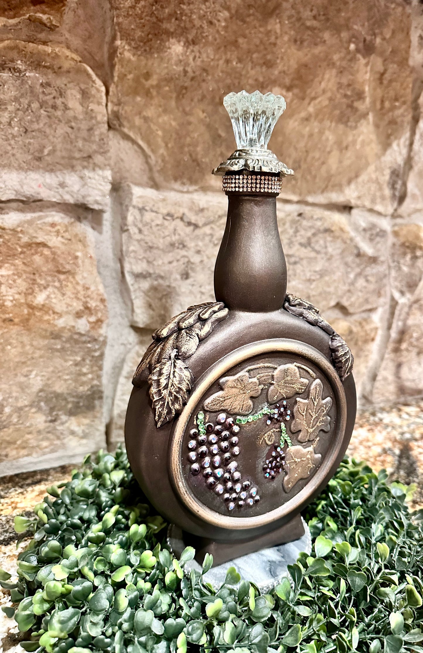 Glass Decorative Bottle