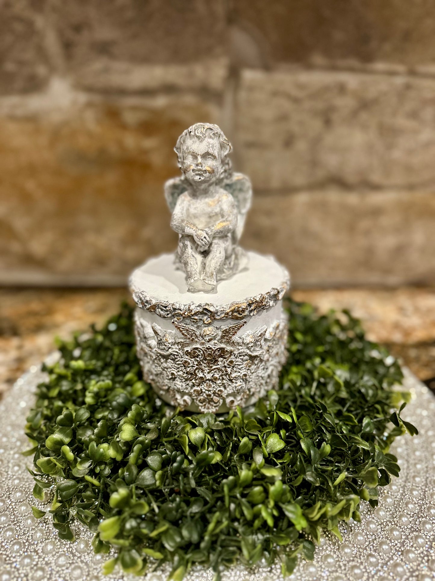 Angel Cherub Scented Candle