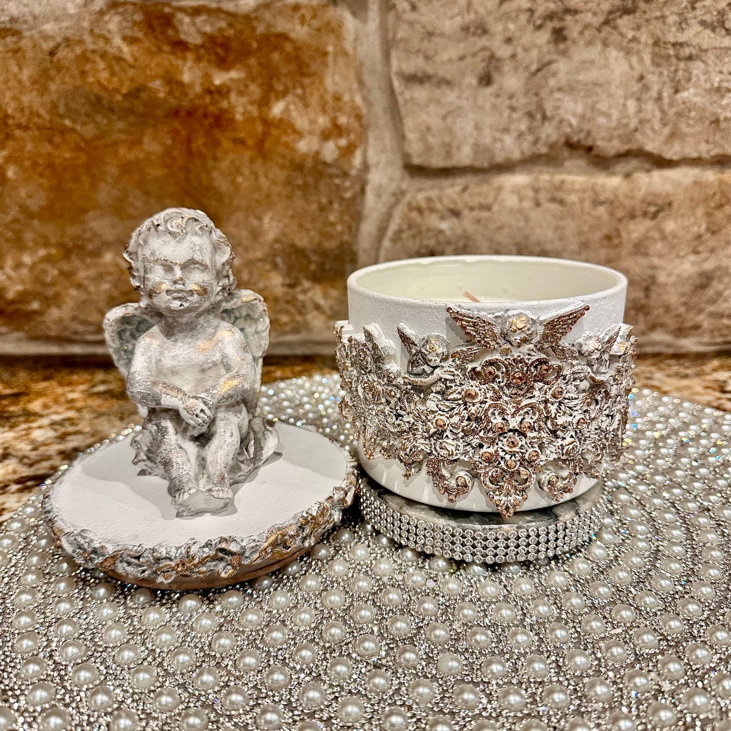 Angel Cherub Scented Candle