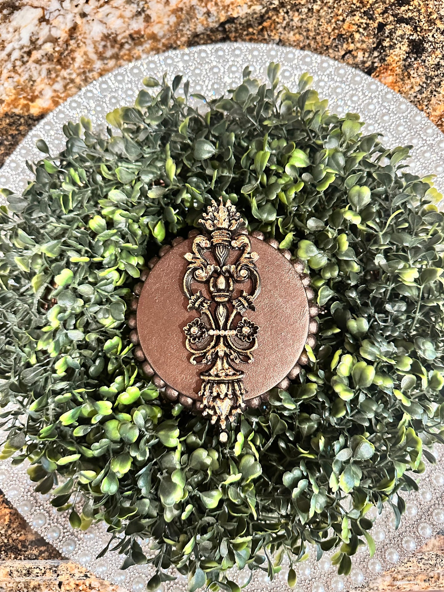 Ornate Scroll Pin