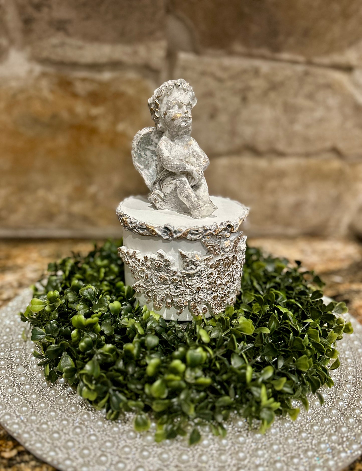 Angel Cherub Scented Candle