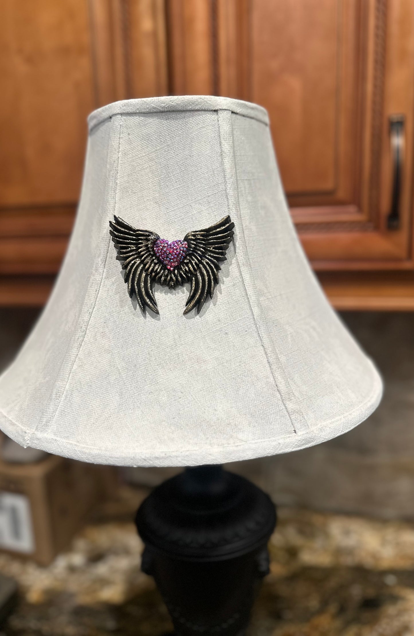 Heart Angel Wings Pin