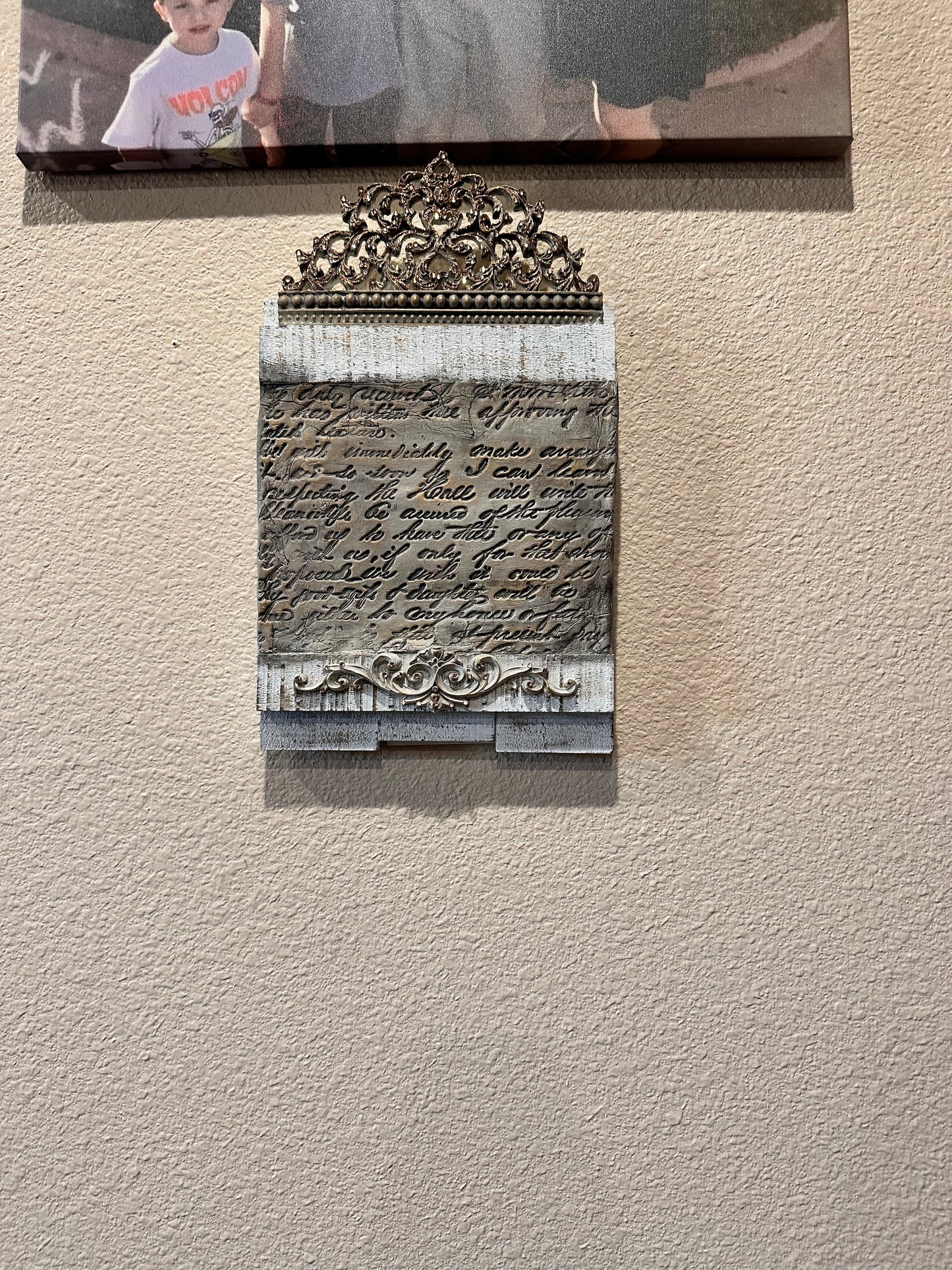 Old English Letter Decorative Plaque