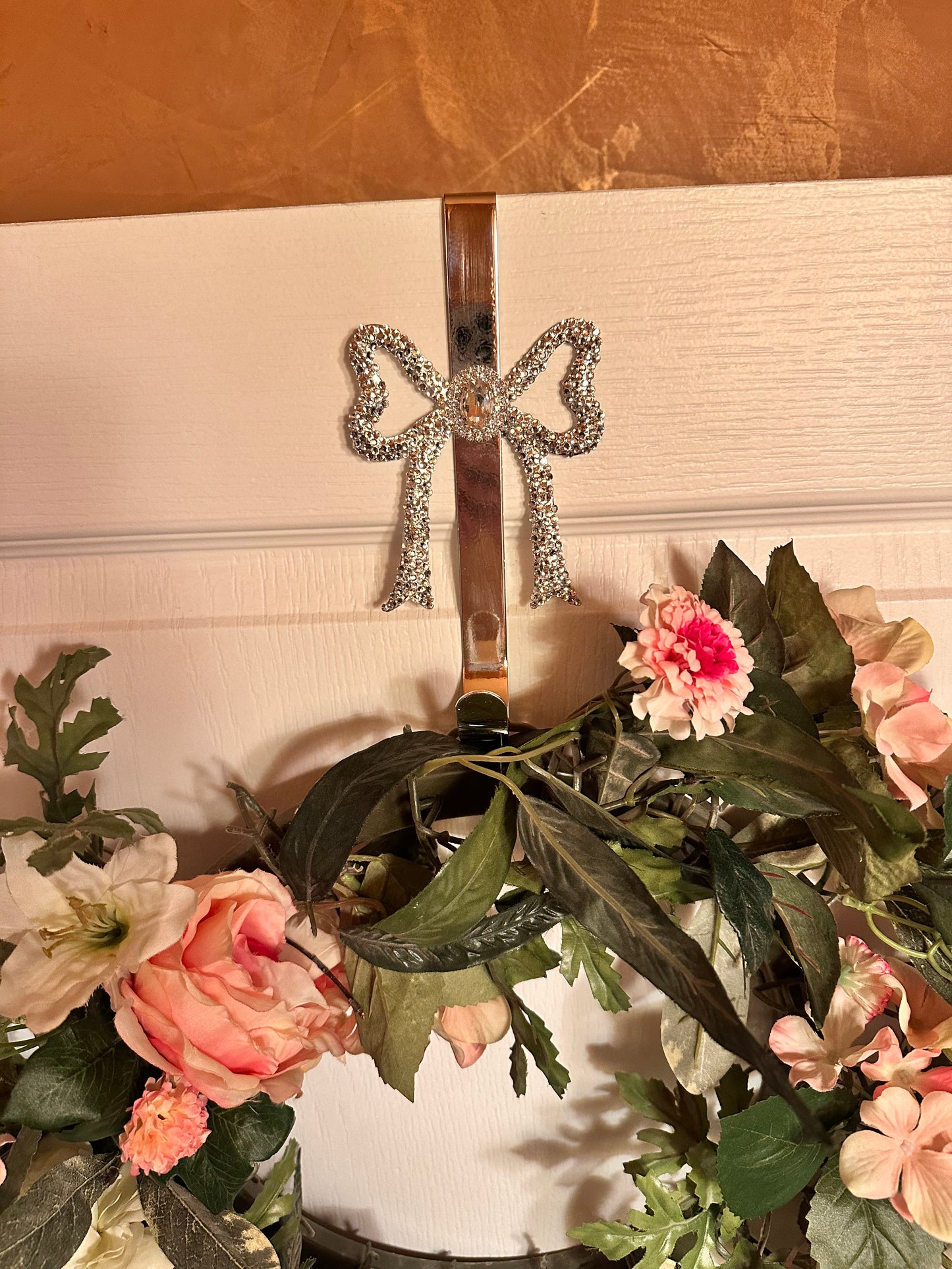 Embellished Bow Wreath Hanger