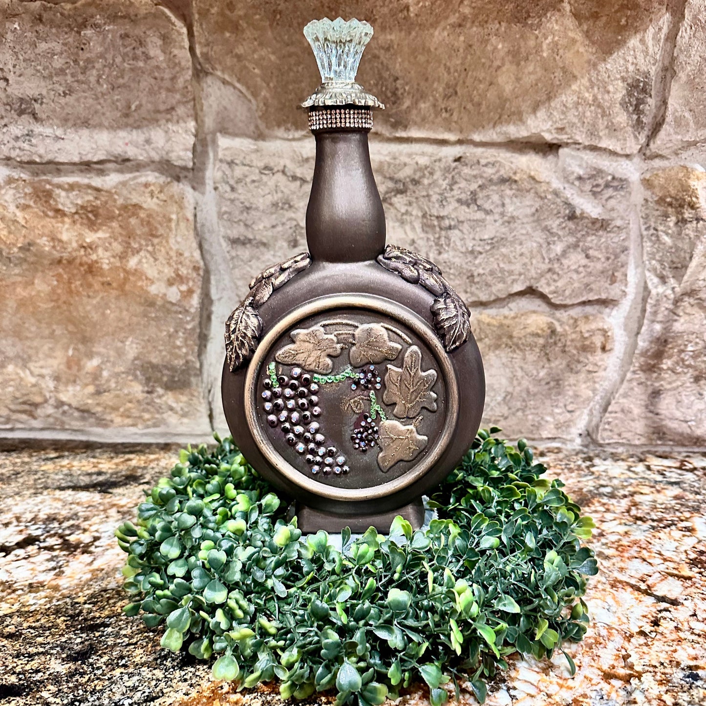 Glass Decorative Bottle