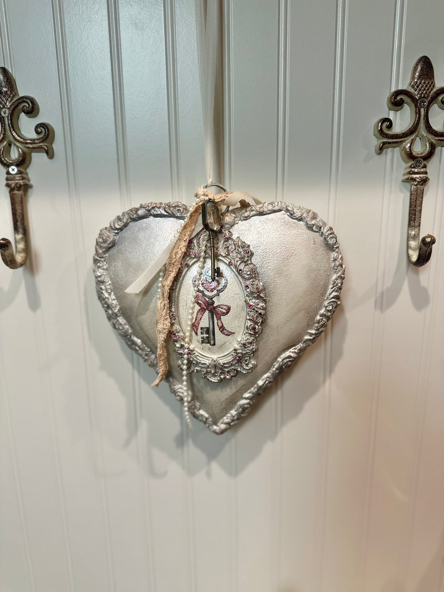 Hanging Embellished Heart