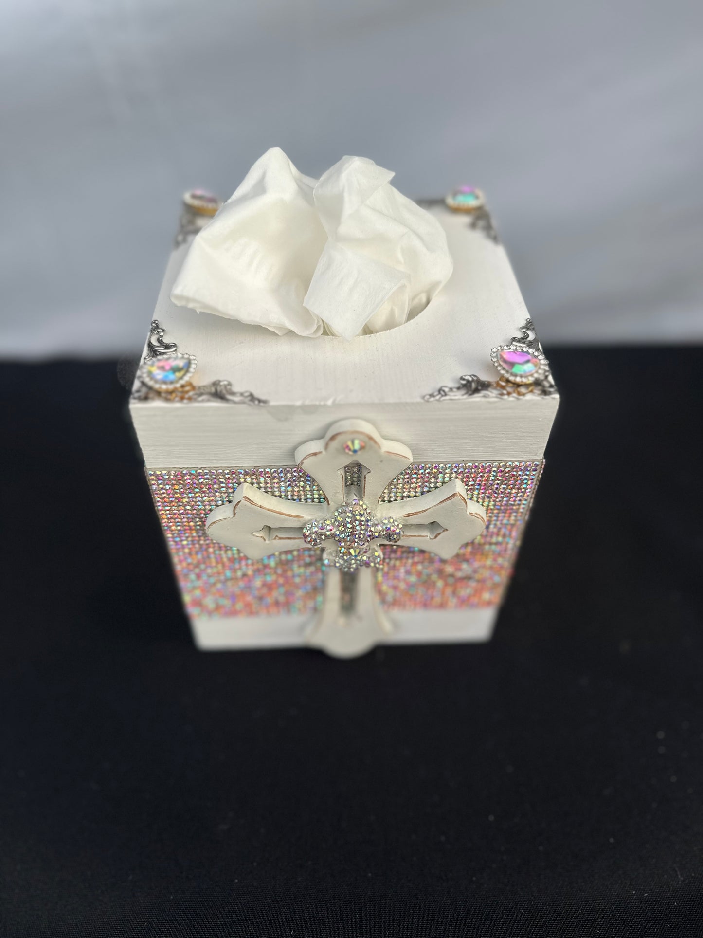 Cross Tissue Box Cover
