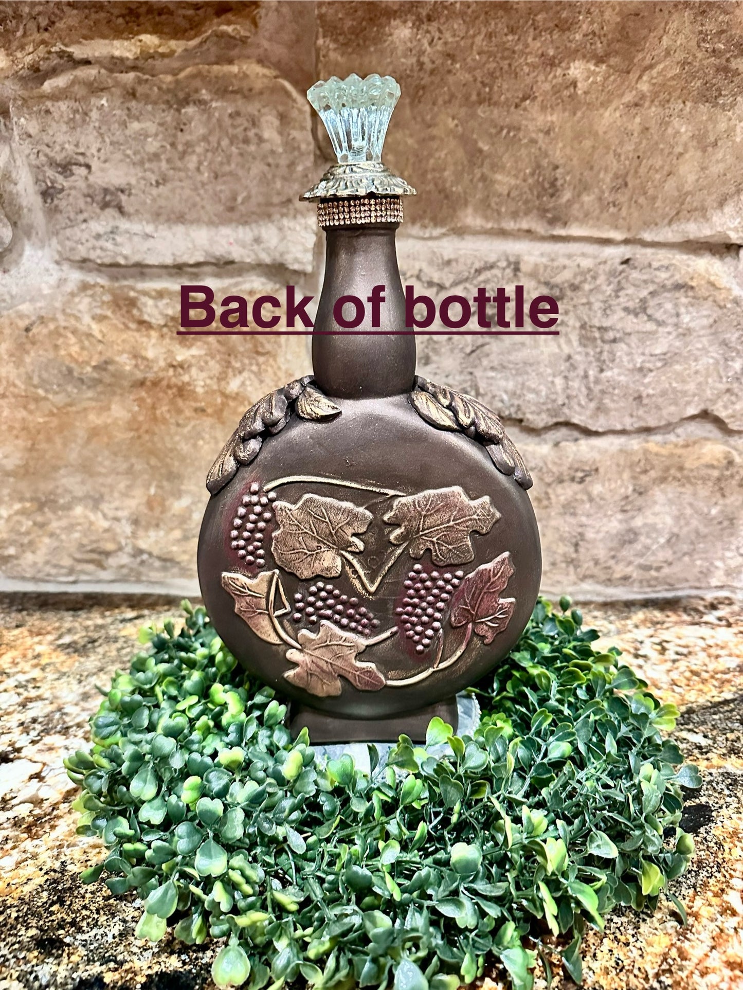 Glass Decorative Bottle