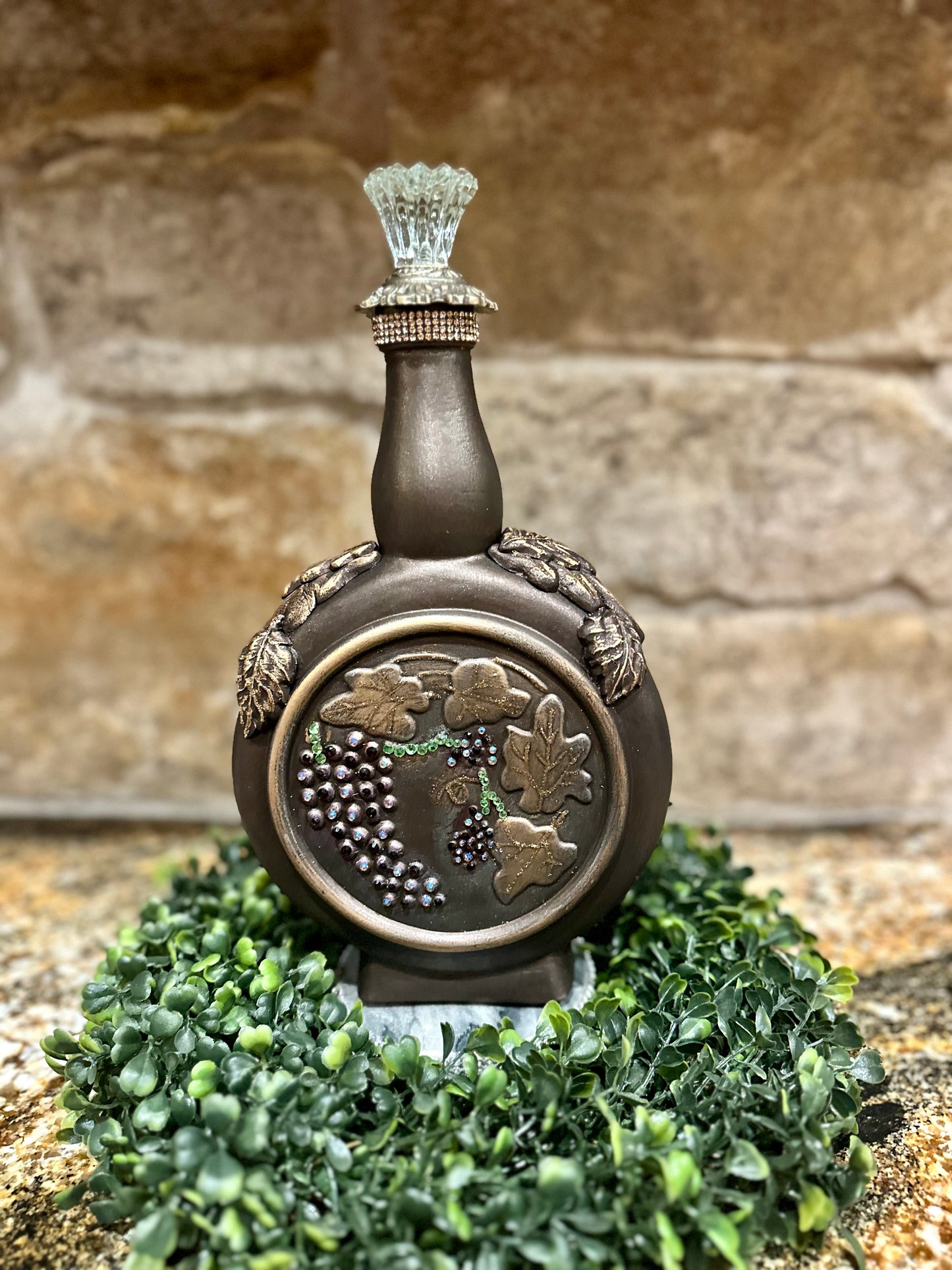 Glass Decorative Bottle