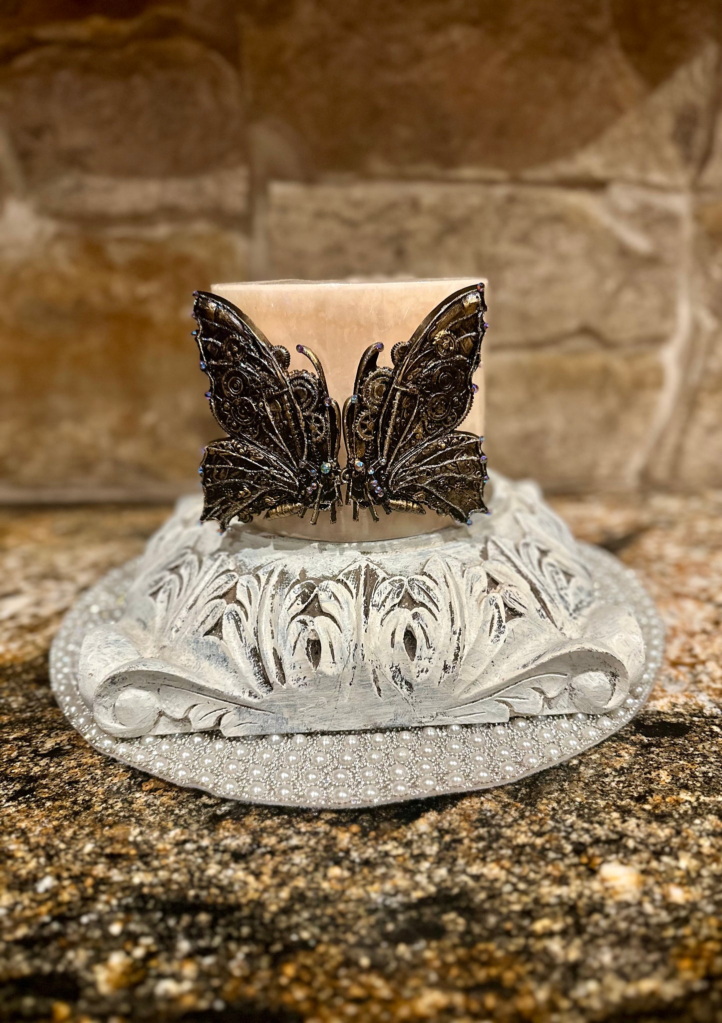 Butterfly Candle Pin