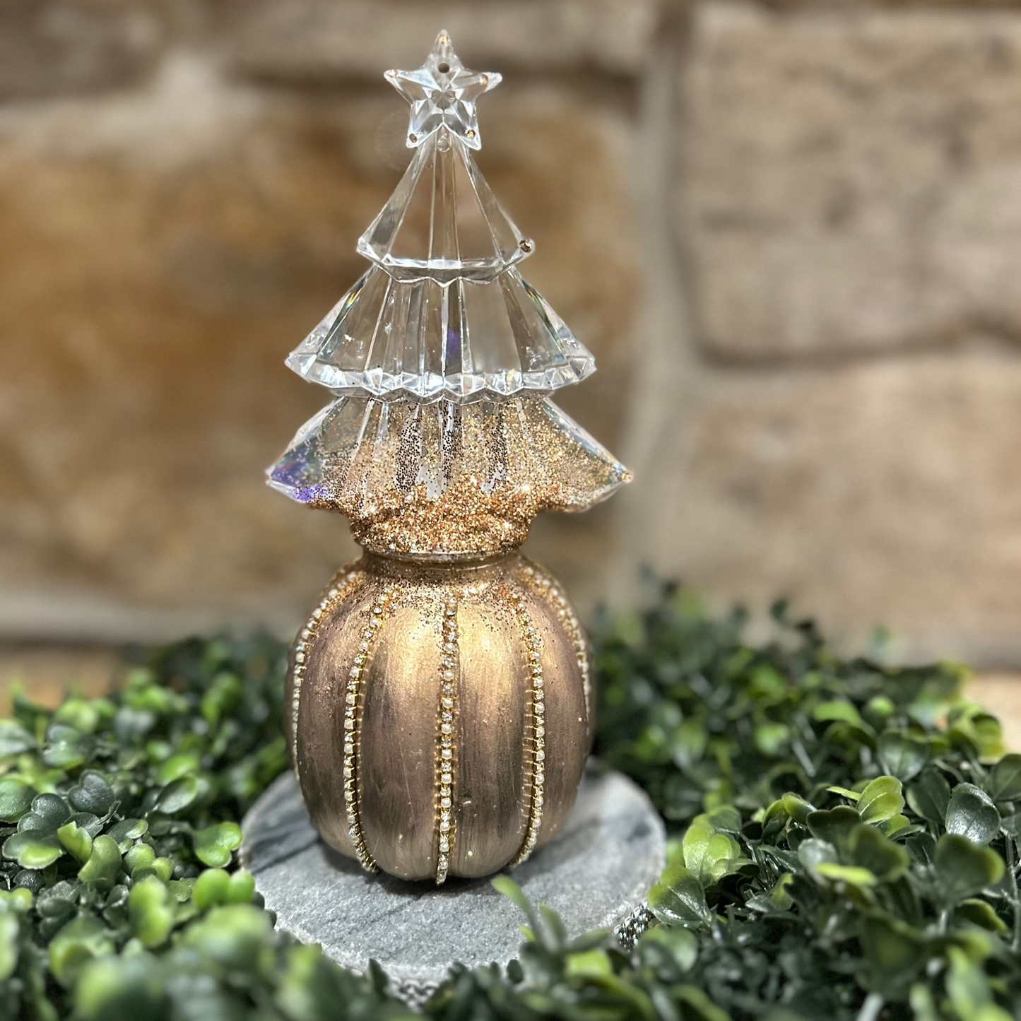 Crystal Christmas Tree Bottle