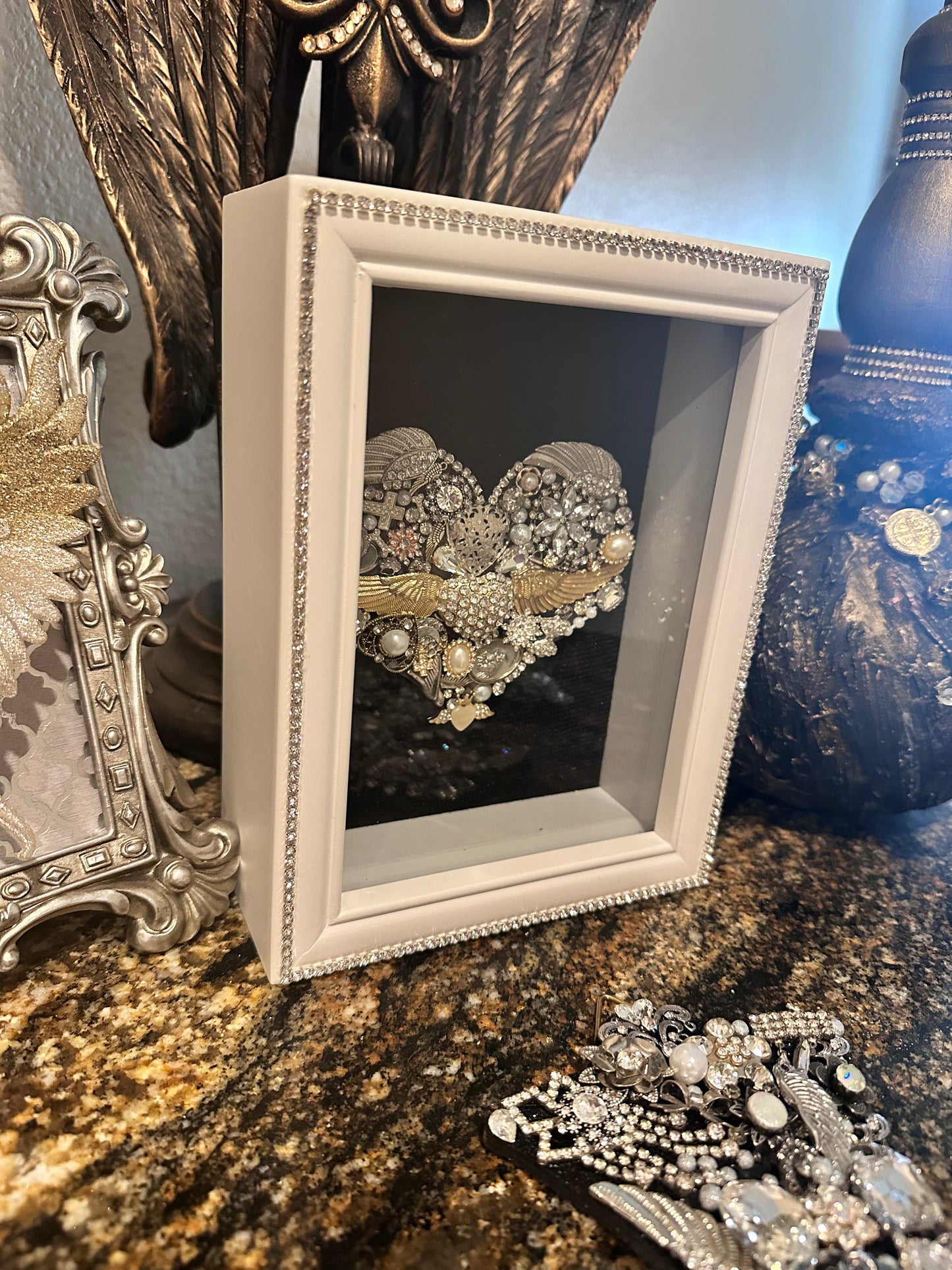 Decorative Heart Shadow Box