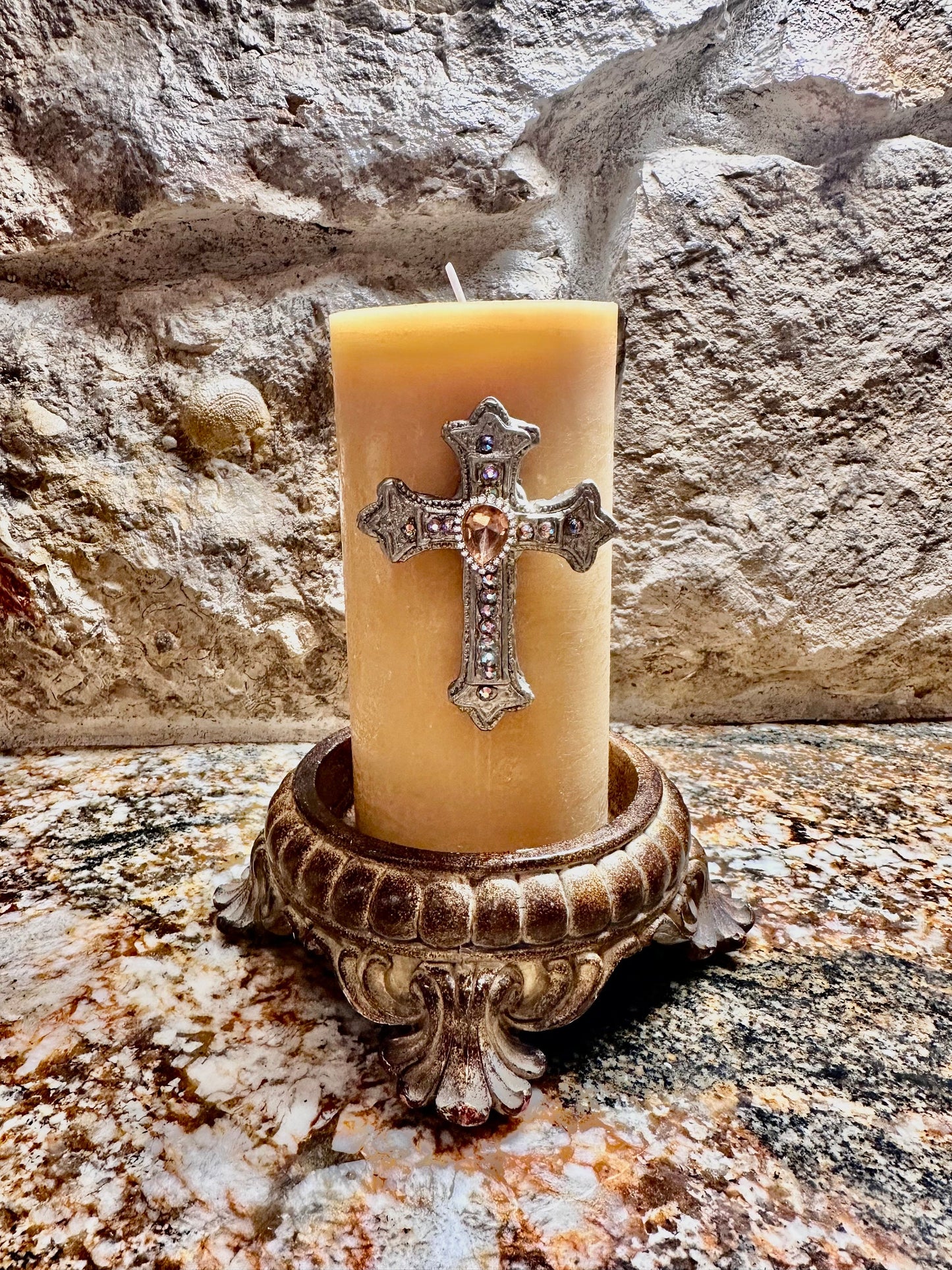 Cross Candle Pin