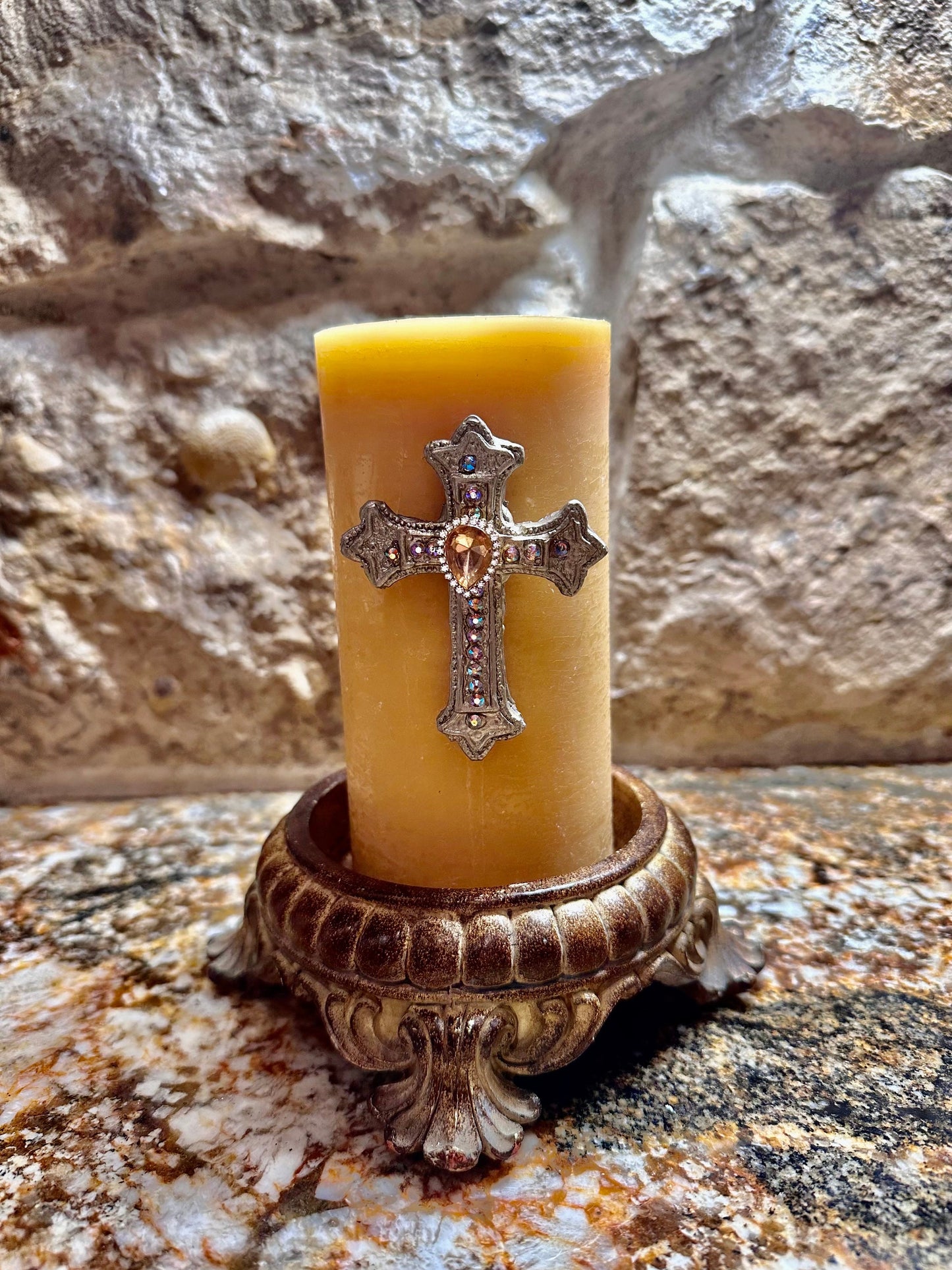 Cross Candle Pin
