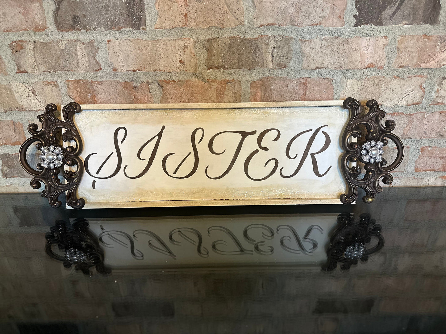 Decorative “GATHER” Plaque