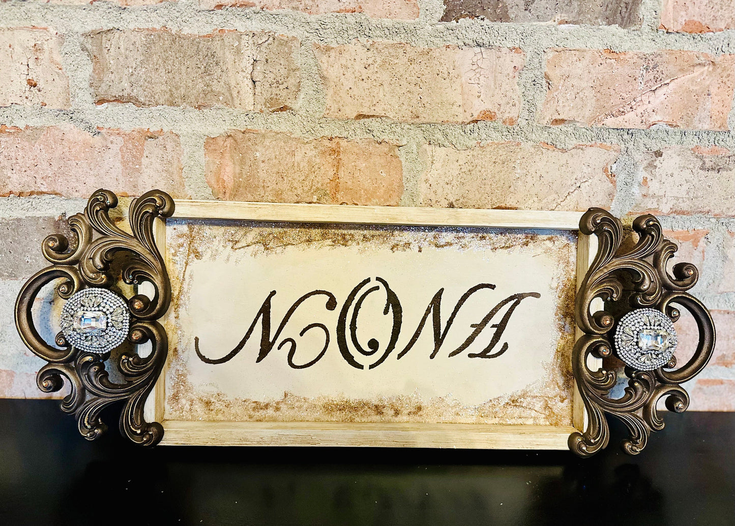 Decorative Custom Baroque Plaque