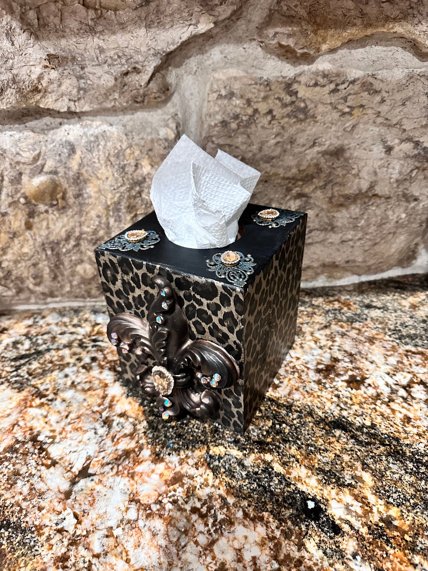 Embellished Tissue Box