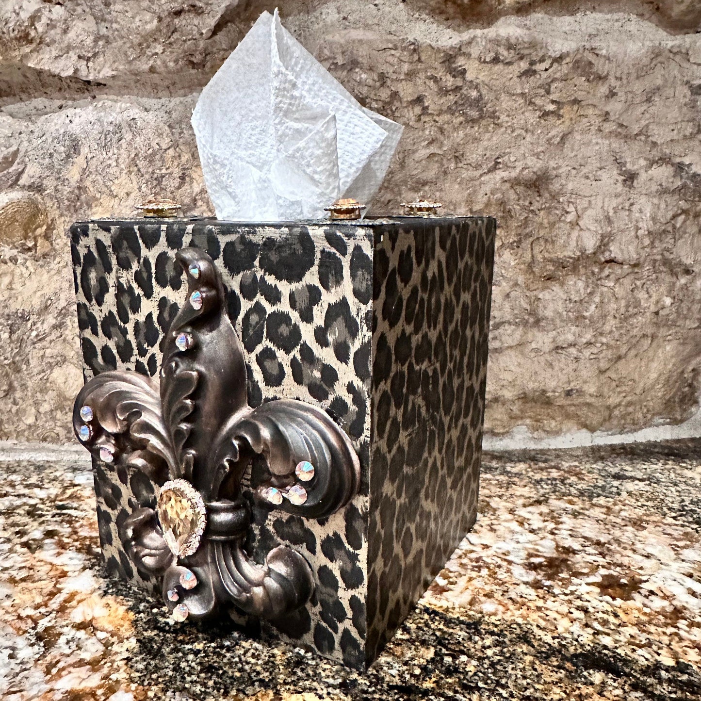 Embellished Tissue Box