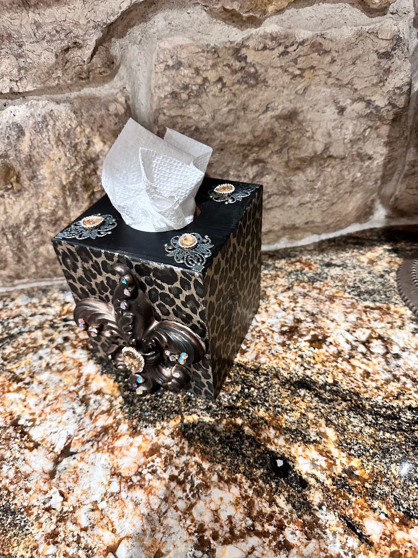 Embellished Tissue Box