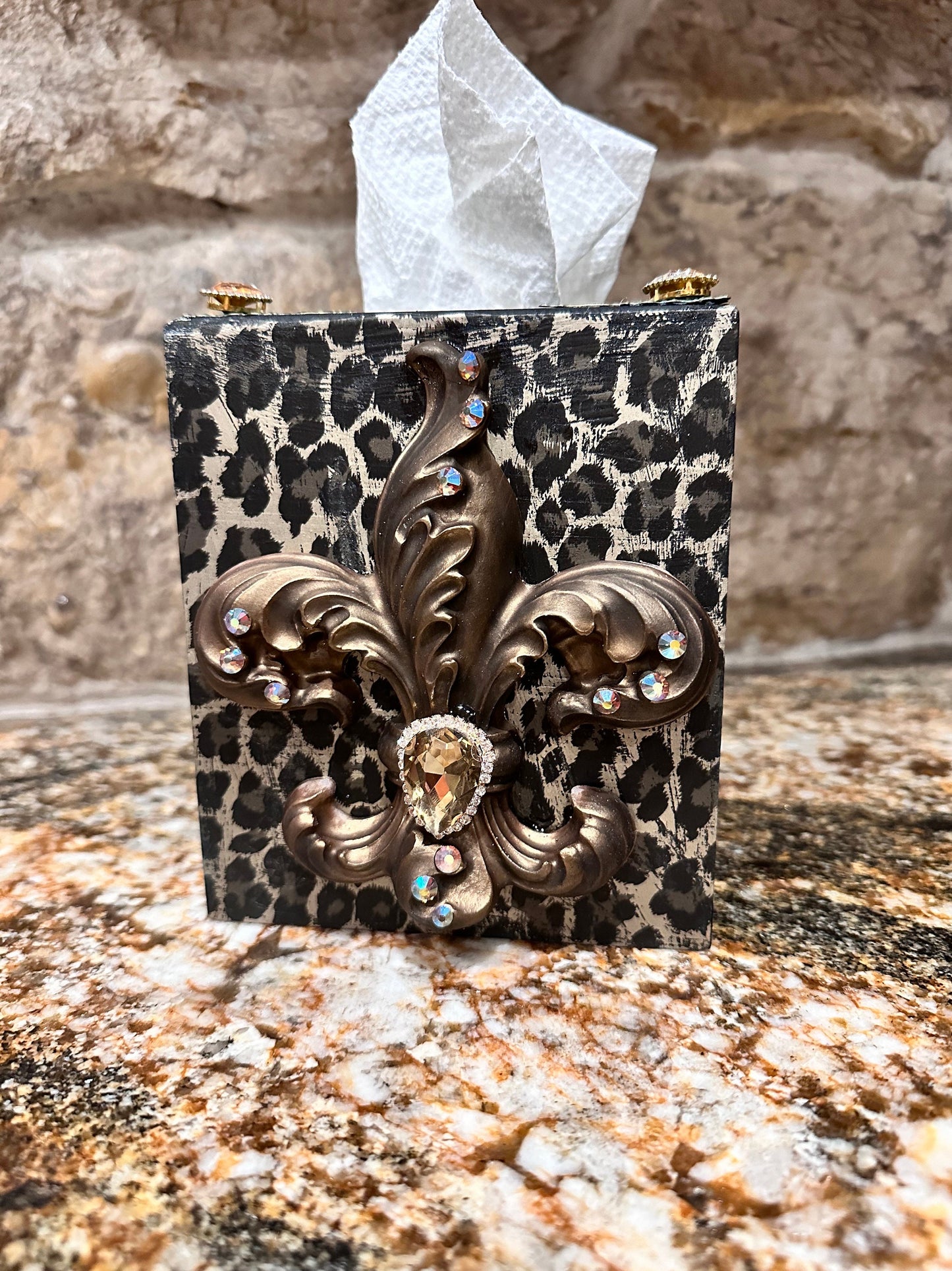 Embellished Tissue Box