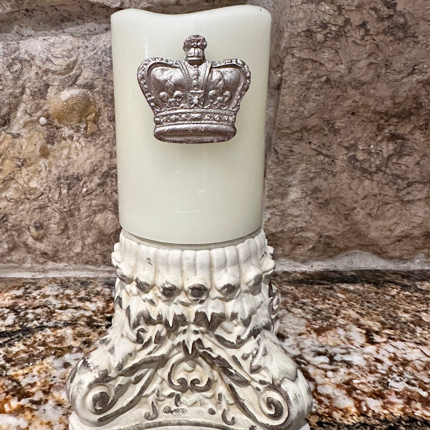 Crown Candle Pin