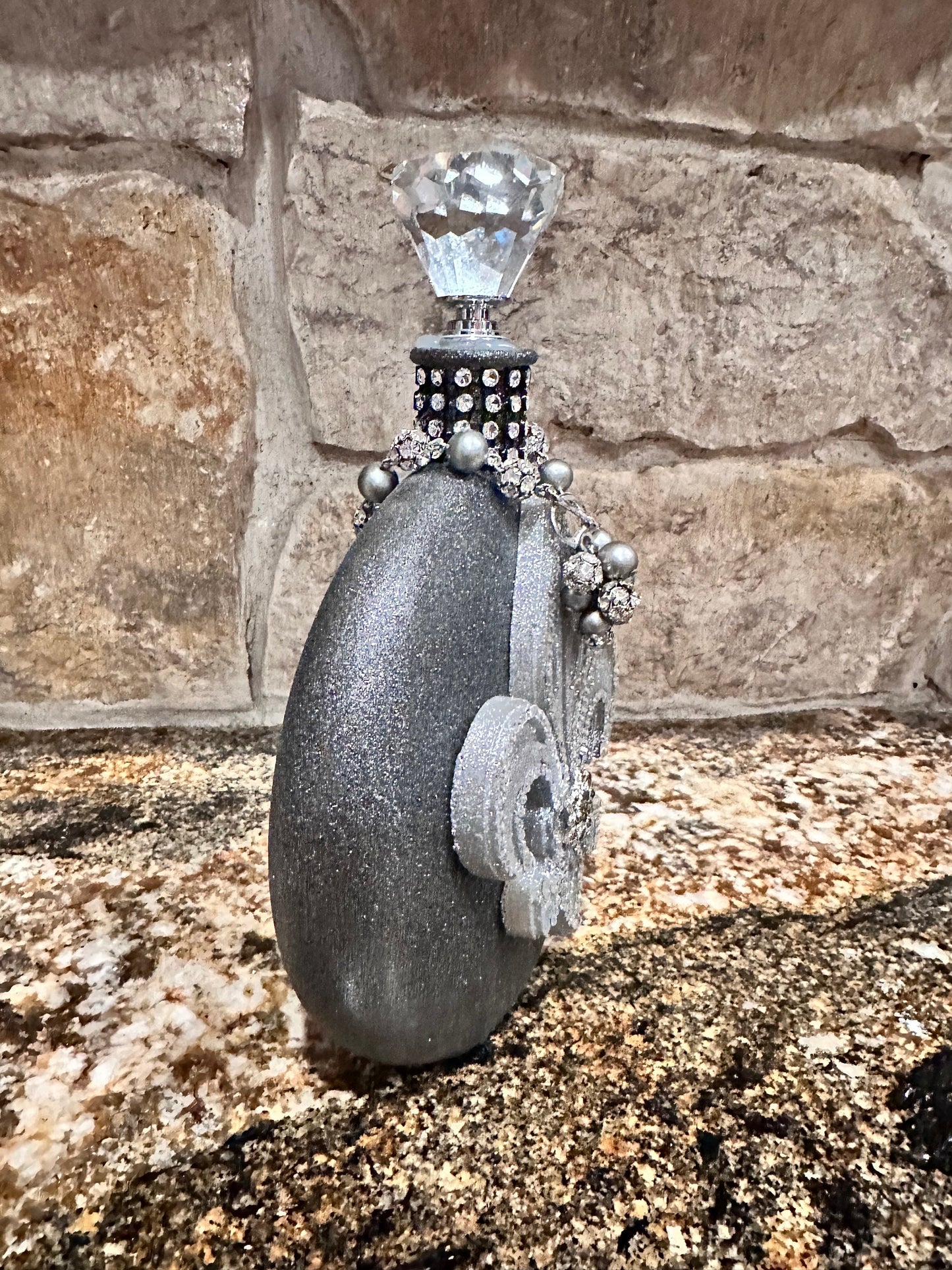 Decorative Bottle Fleur De Lis