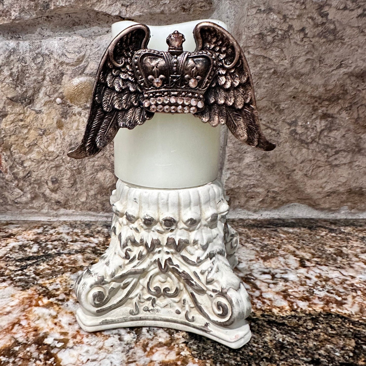 Angel Wings Candle Pin