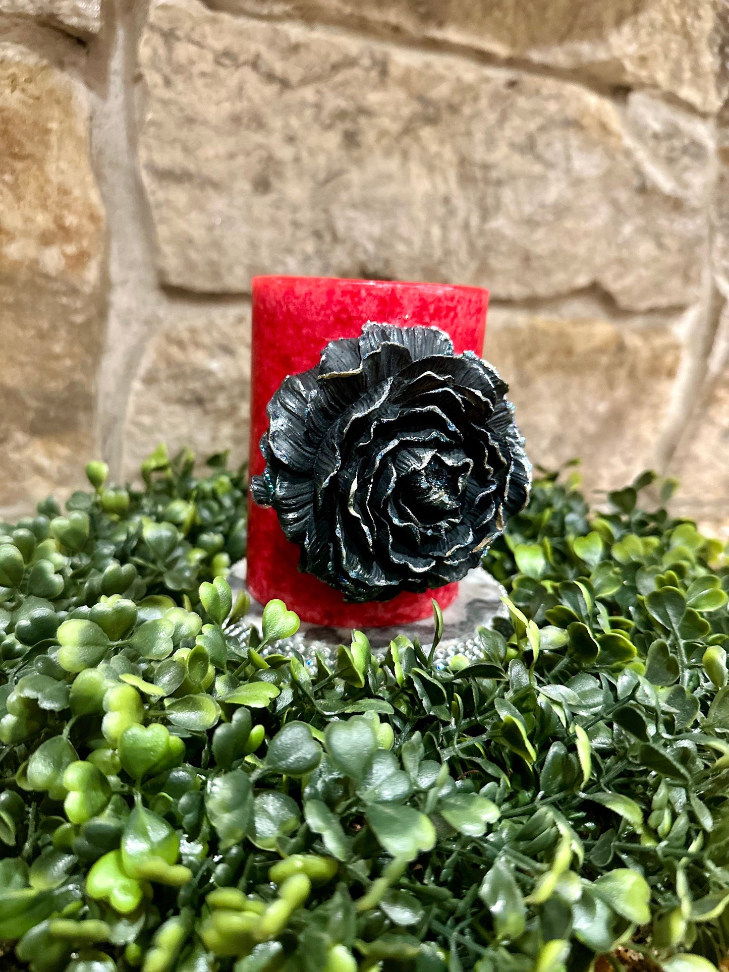 Floral Candle Pin