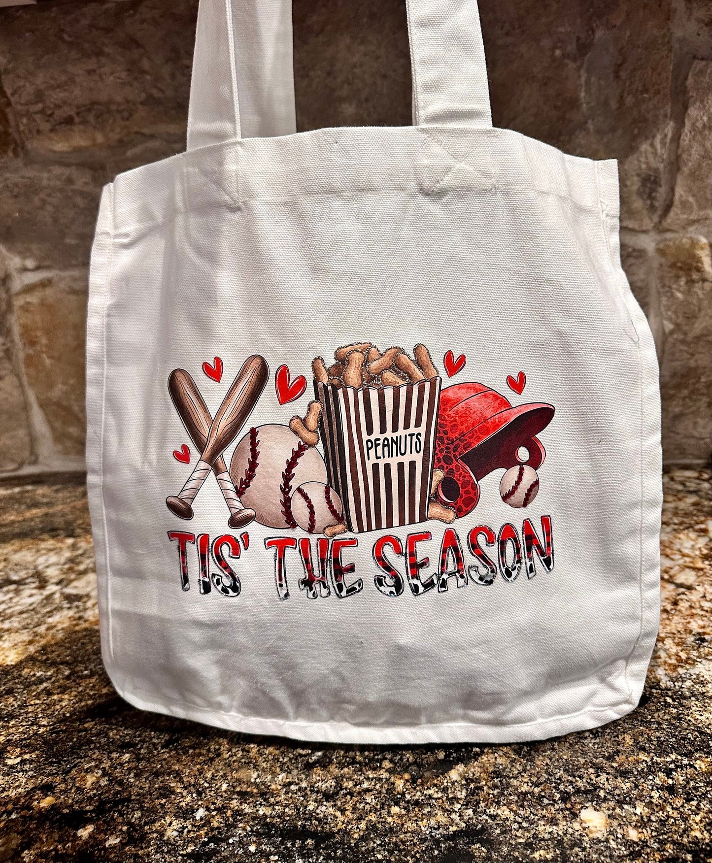 Baseball mom bag, baseball tote, baseball shoulder bag, baseball cotton tote, baseball team mom gift