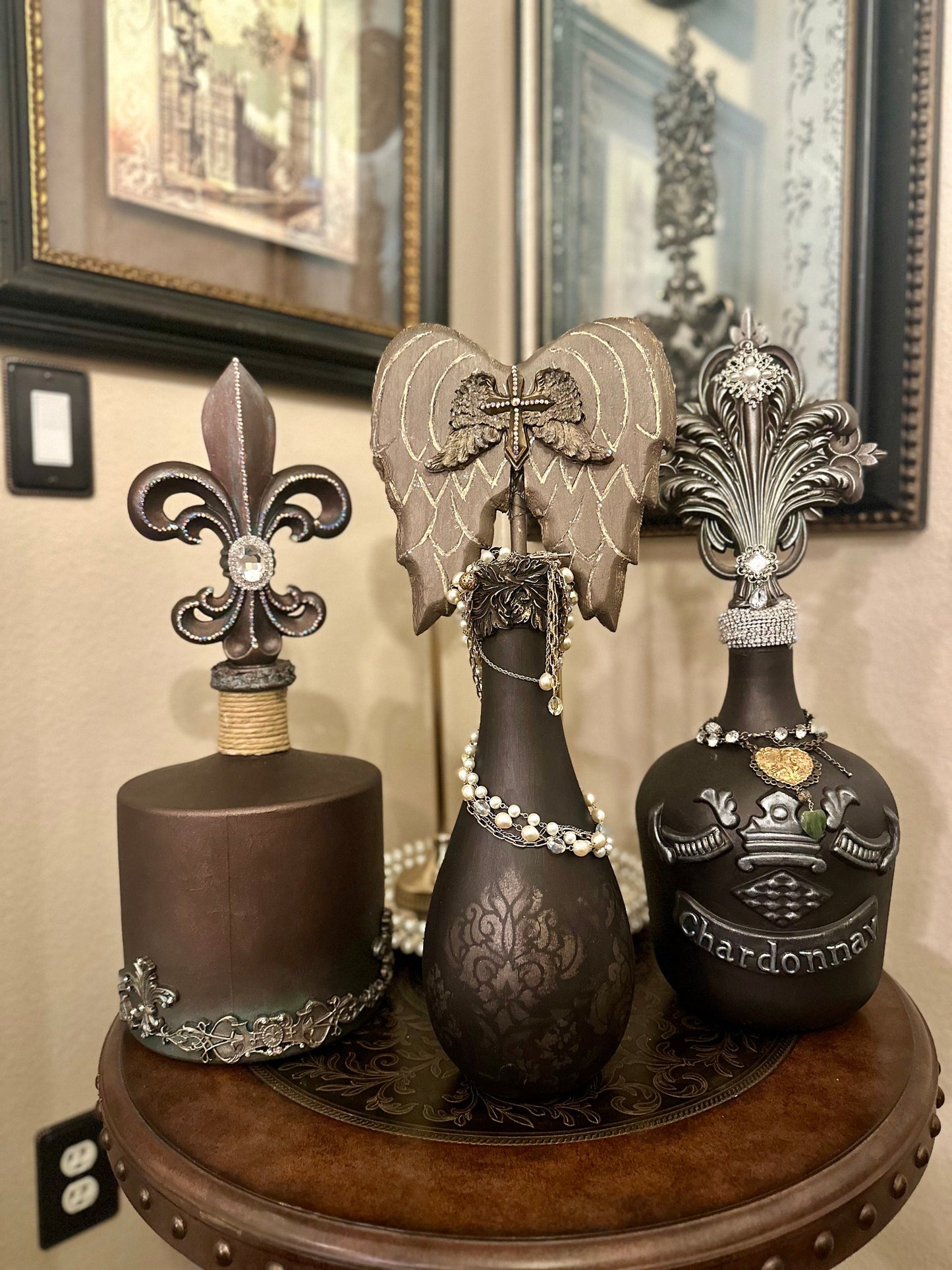 Fleur De Lis Bottle Jug