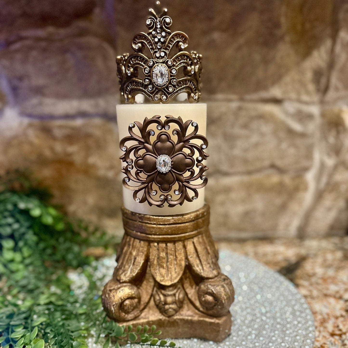 Crown Candle Topper