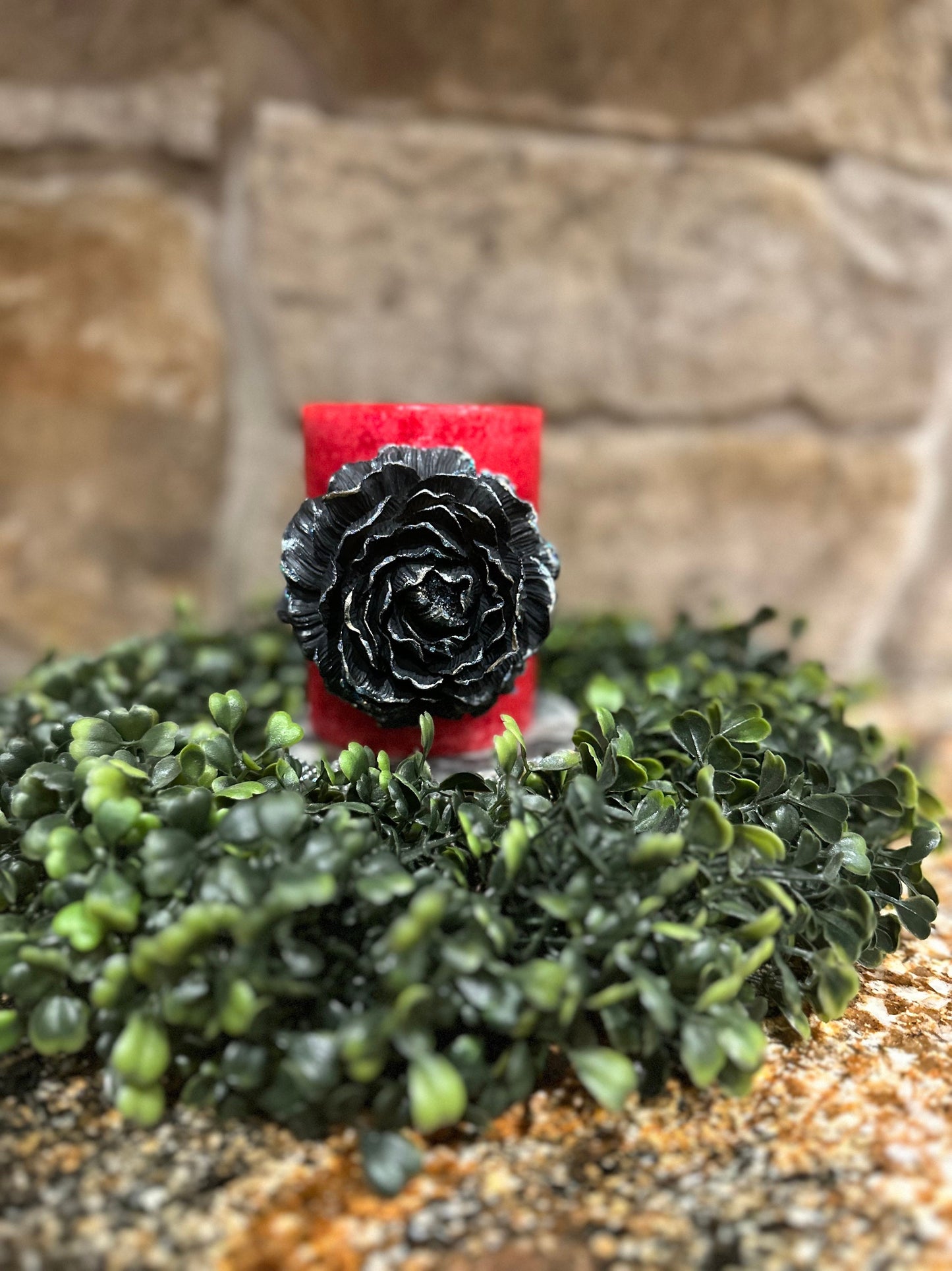 Floral Candle Pin