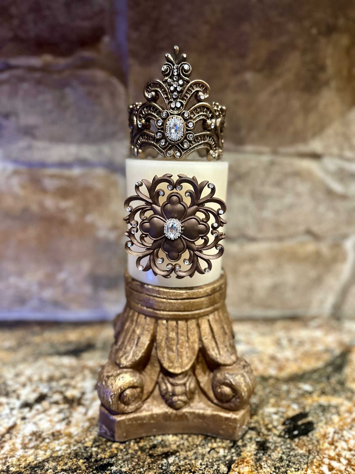 Crown Candle Topper