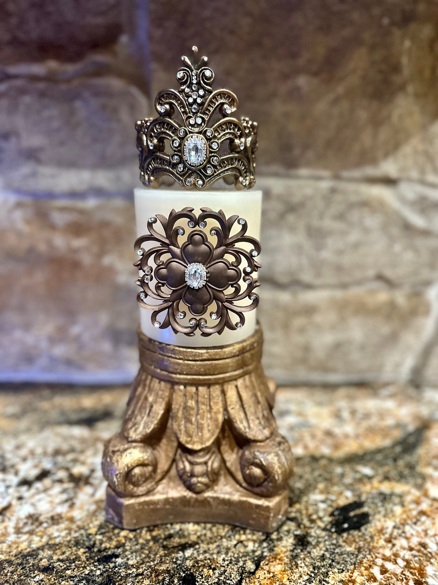 Crown Candle Topper