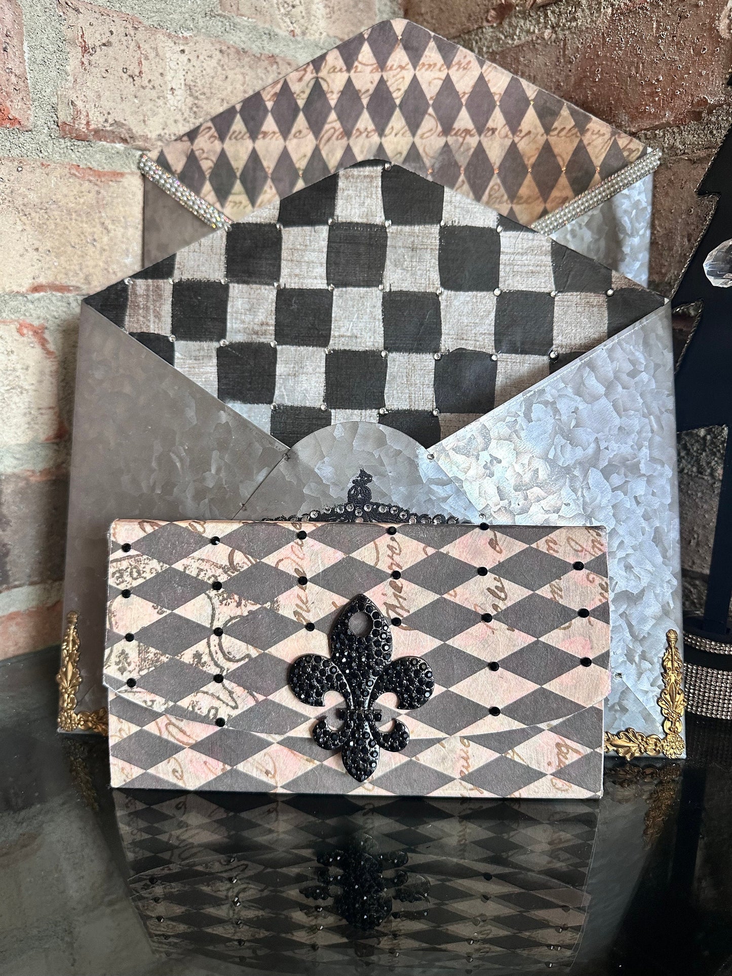 Trifold Clutch