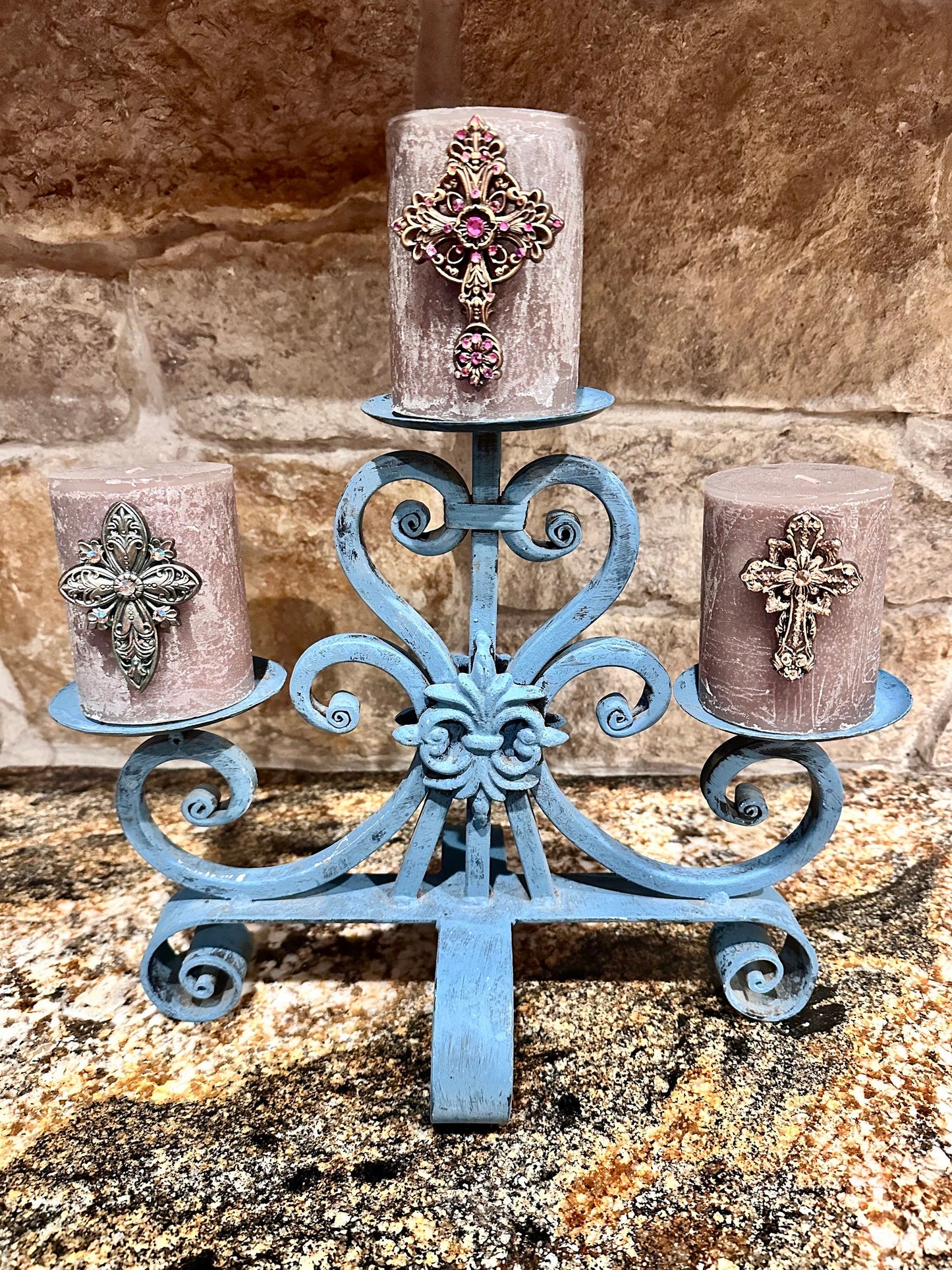 Cross Candle Pin