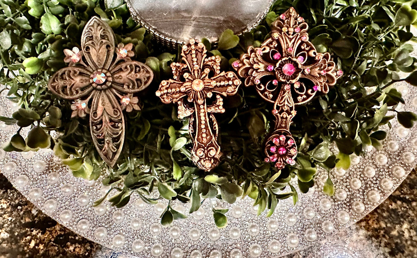 Cross Candle Pin