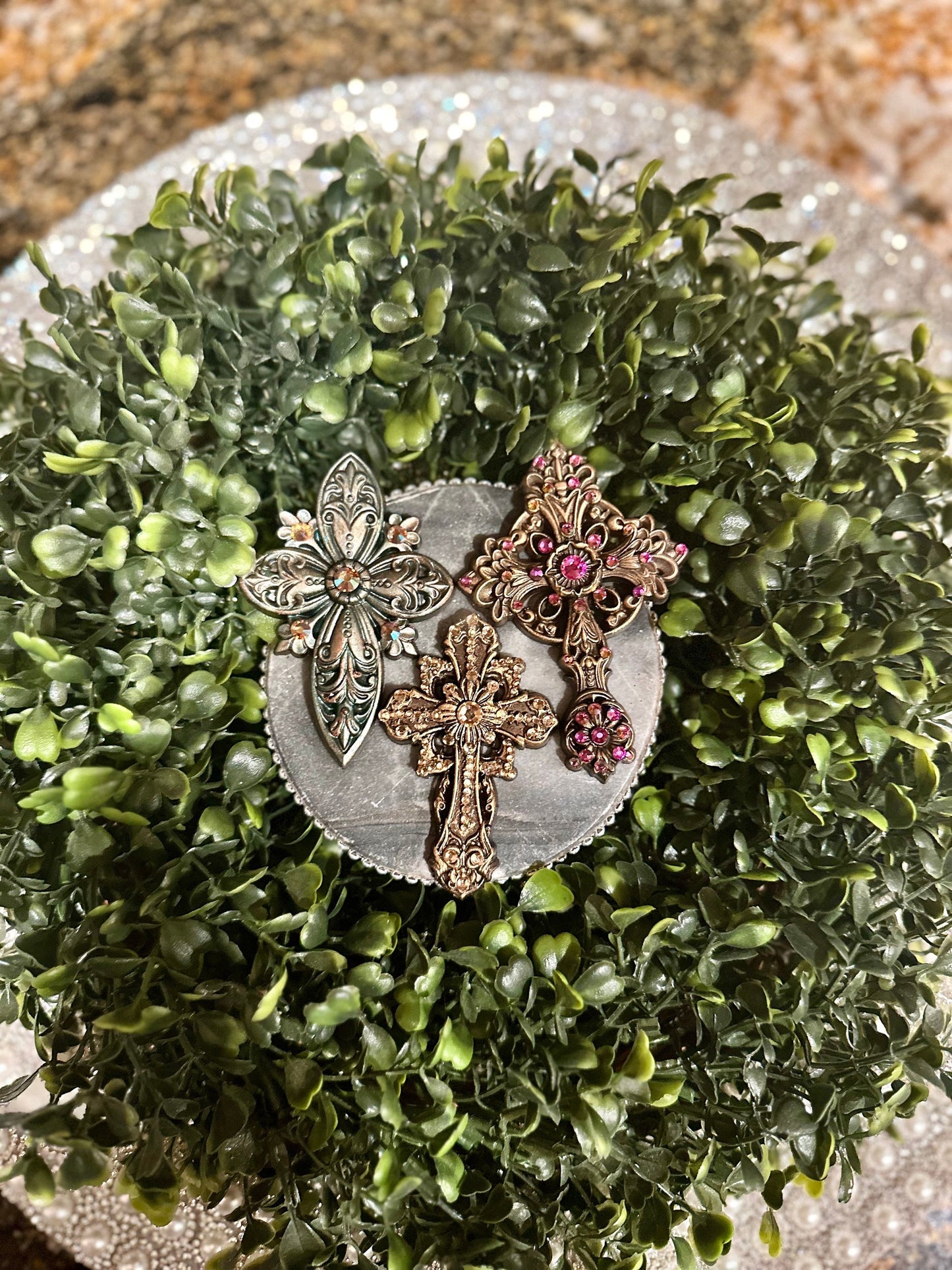 Cross Candle Pin