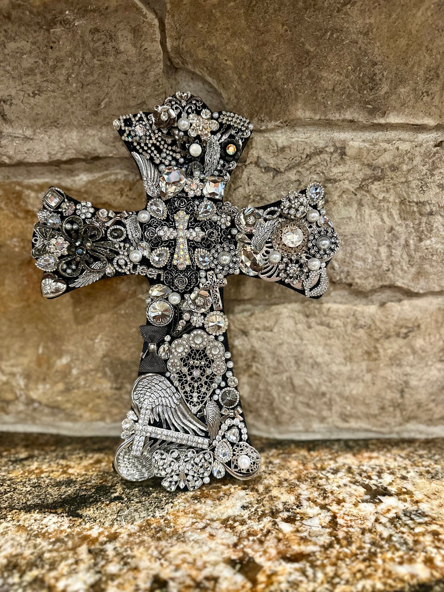 Rhinestone Cross