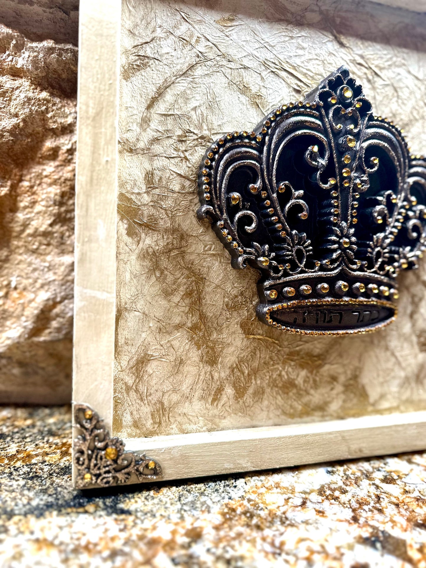 Framed Crown Picture