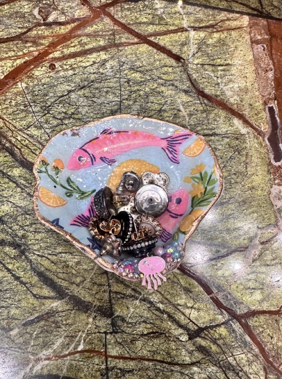 Seashell trinket dishes