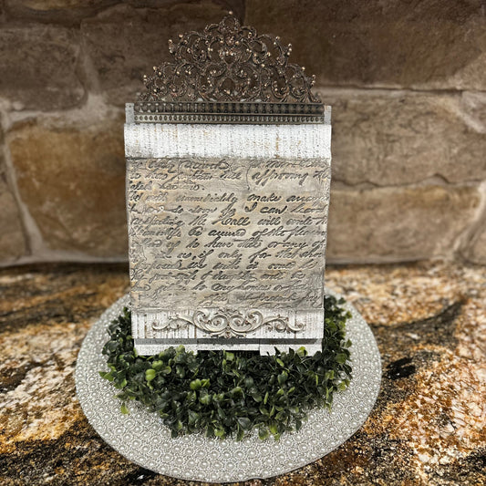 Old English Letter Decorative Plaque