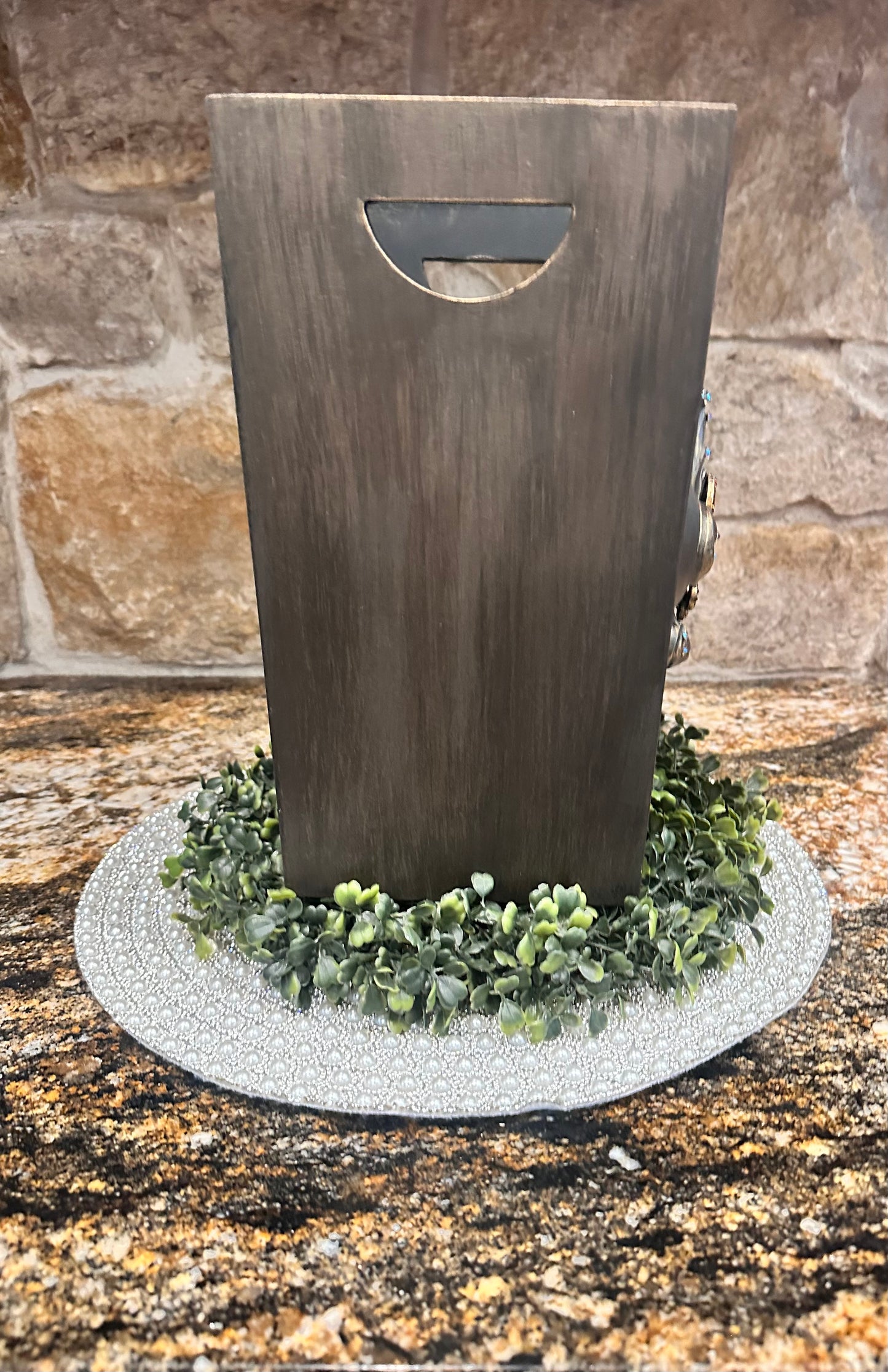 Fleur De Lis Trash Bin