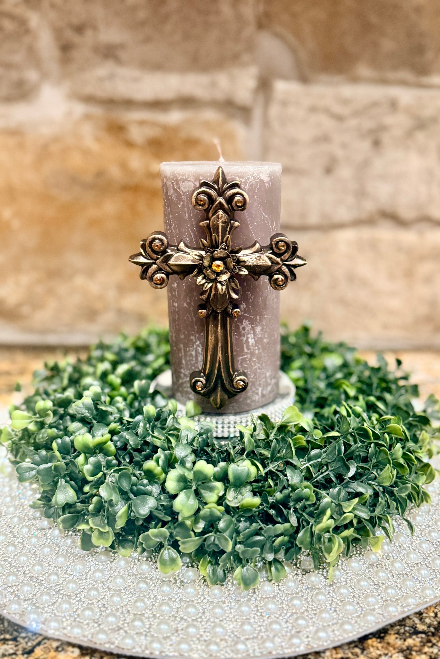 Cross Candle Pin