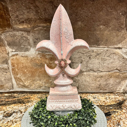 Fleur De Lis Statue
