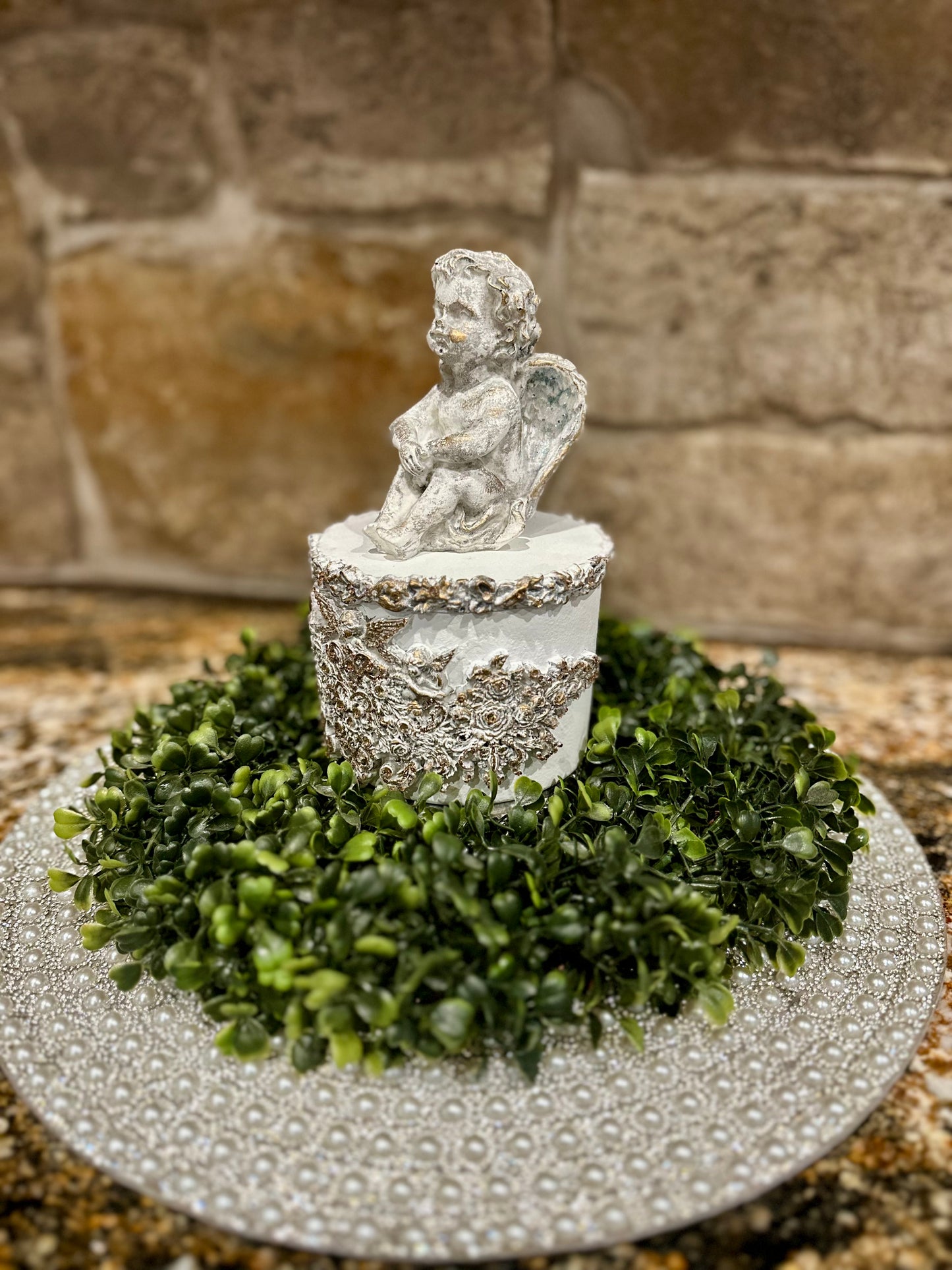 Angel Cherub Scented Candle