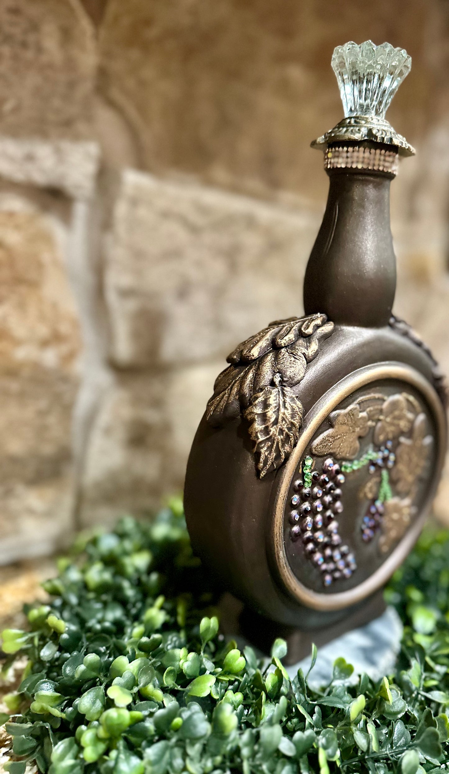 Glass Decorative Bottle