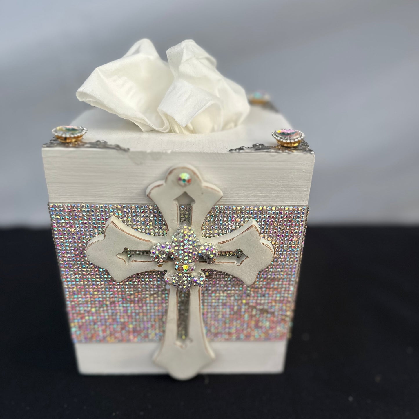 Cross Tissue Box Cover