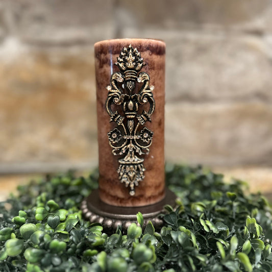 Ornate Scroll Pin