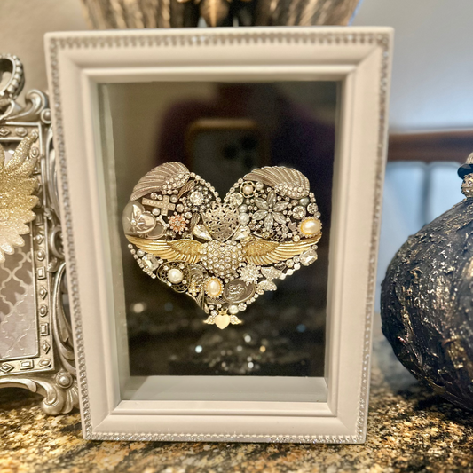 Decorative Heart Shadow Box